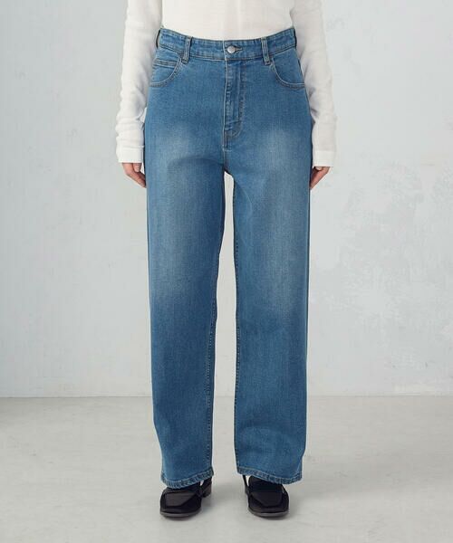 COMME CA ISM / コムサイズム デニムパンツ | 10オンスストレッチデニム ストレートパンツ | 詳細14