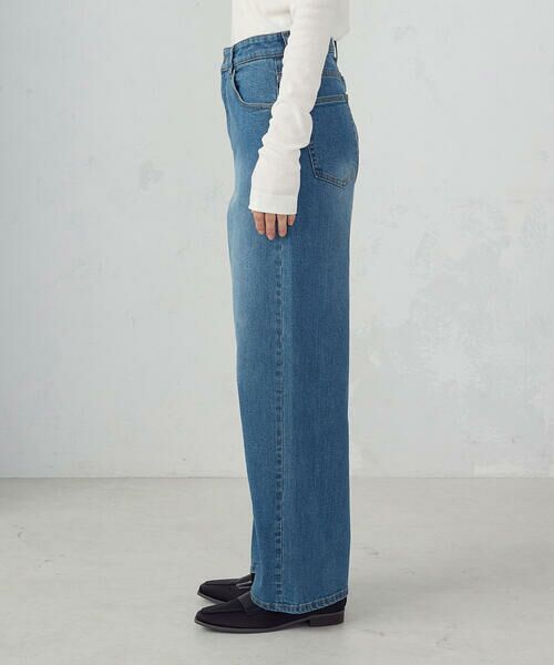 COMME CA ISM / コムサイズム デニムパンツ | 10オンスストレッチデニム ストレートパンツ | 詳細15