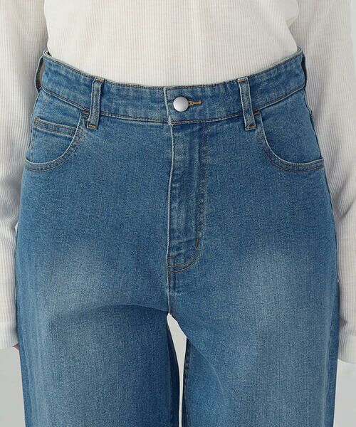 COMME CA ISM / コムサイズム デニムパンツ | 10オンスストレッチデニム ストレートパンツ | 詳細17