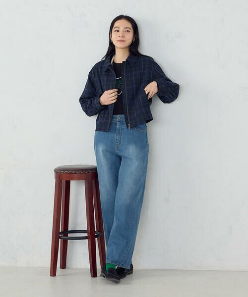 COMME CA ISM / コムサイズム デニムパンツ | 10オンスストレッチデニム ストレートパンツ | 詳細9