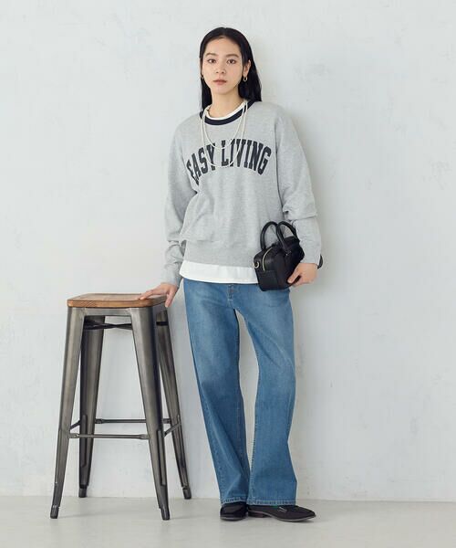 COMME CA ISM / コムサイズム デニムパンツ | 10オンスストレッチデニム ストレートパンツ | 詳細10