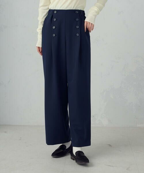 COMME CA ISM / コムサイズム その他パンツ | ワイドマリンパンツ | 詳細4