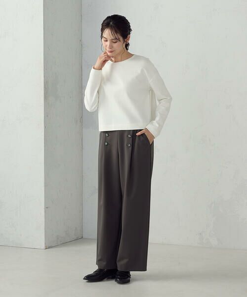 COMME CA ISM / コムサイズム その他パンツ | ワイドマリンパンツ | 詳細10