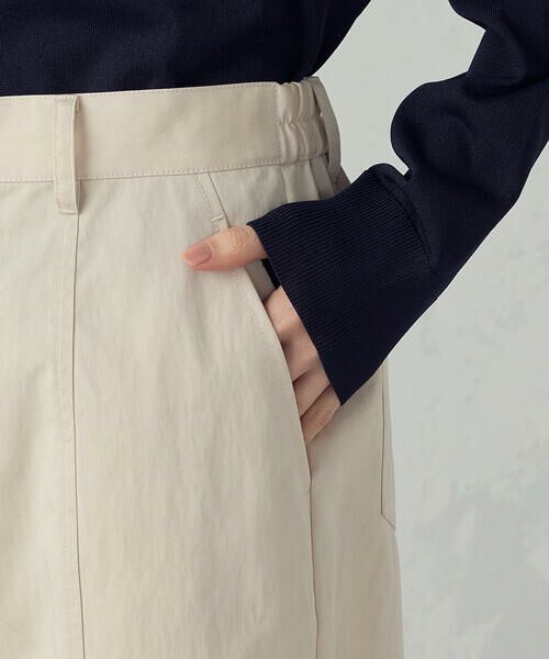 COMME CA ISM / コムサイズム その他パンツ | コットンナイロンツイル ワイドテーパードチノパンツ | 詳細13