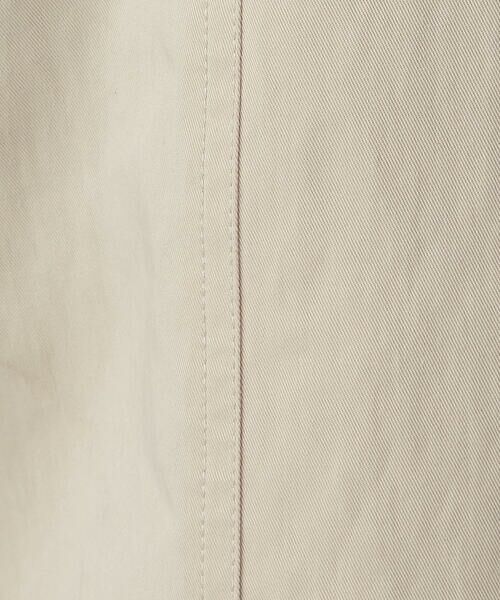 COMME CA ISM / コムサイズム その他パンツ | コットンナイロンツイル ワイドテーパードチノパンツ | 詳細15