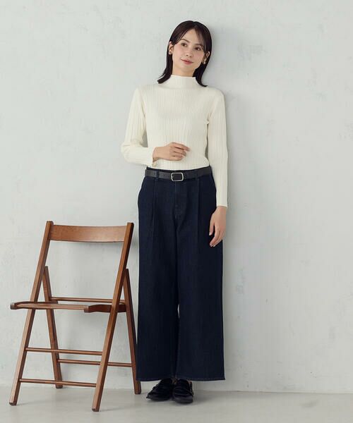 COMME CA ISM / コムサイズム デニムパンツ | ス−パ−ワイドデニムパンツ | 詳細6