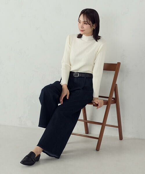 COMME CA ISM / コムサイズム デニムパンツ | ス−パ−ワイドデニムパンツ | 詳細1