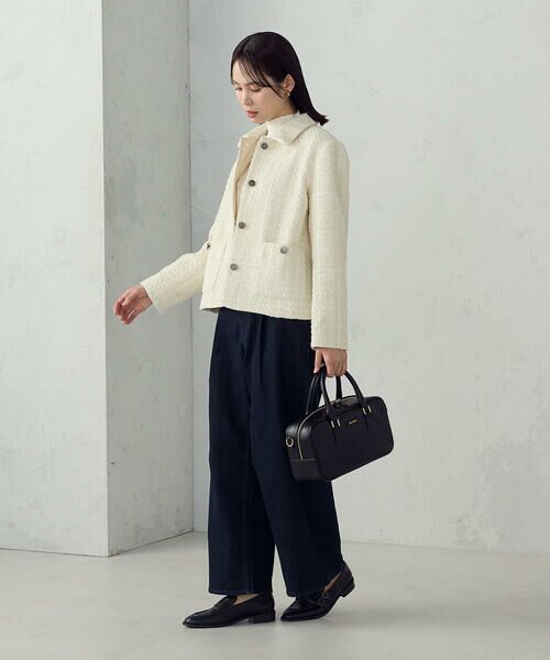 COMME CA ISM / コムサイズム デニムパンツ | ス−パ−ワイドデニムパンツ | 詳細5