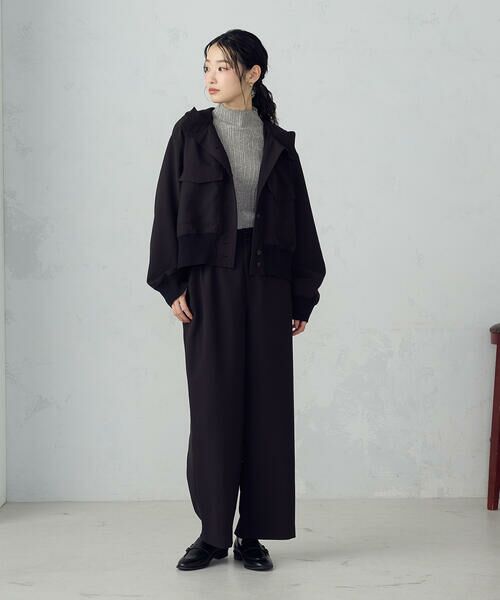 COMME CA ISM / コムサイズム その他パンツ | ギャザーパンツ / セットアップ対応 | 詳細1
