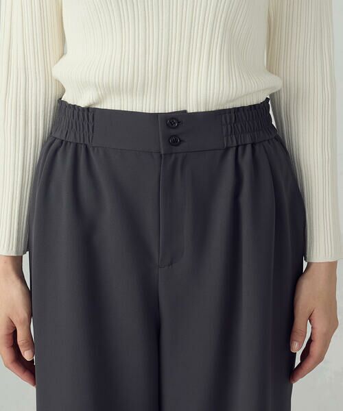 COMME CA ISM / コムサイズム その他パンツ | ギャザーパンツ / セットアップ対応 | 詳細13