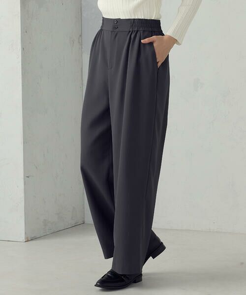 COMME CA ISM / コムサイズム その他パンツ | ギャザーパンツ / セットアップ対応 | 詳細9