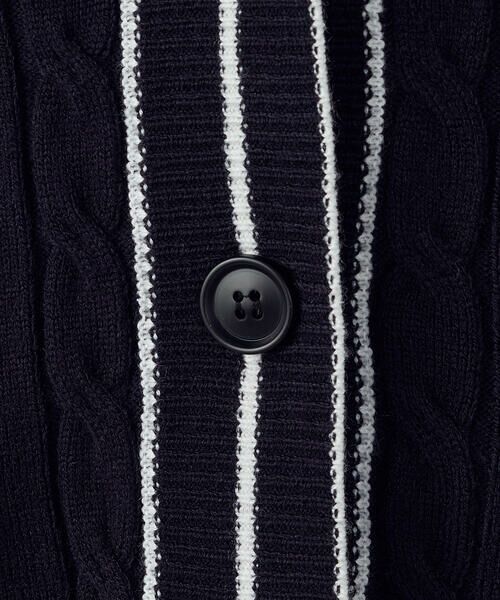 COMME CA ISM / コムサイズム カーディガン・ボレロ | チルデン オーバーサイズカーディガン | 詳細23