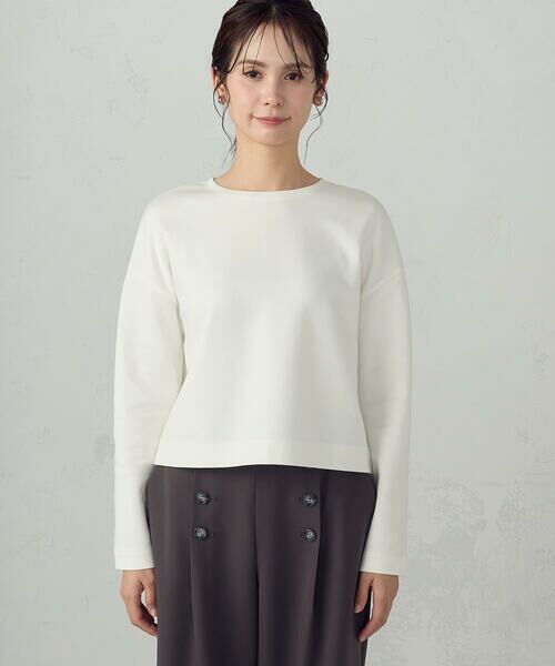 COMME CA ISM / コムサイズム カットソー | クロップド丈 ロンT | 詳細6