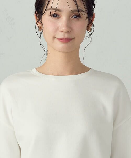 COMME CA ISM / コムサイズム カットソー | クロップド丈 ロンT | 詳細9