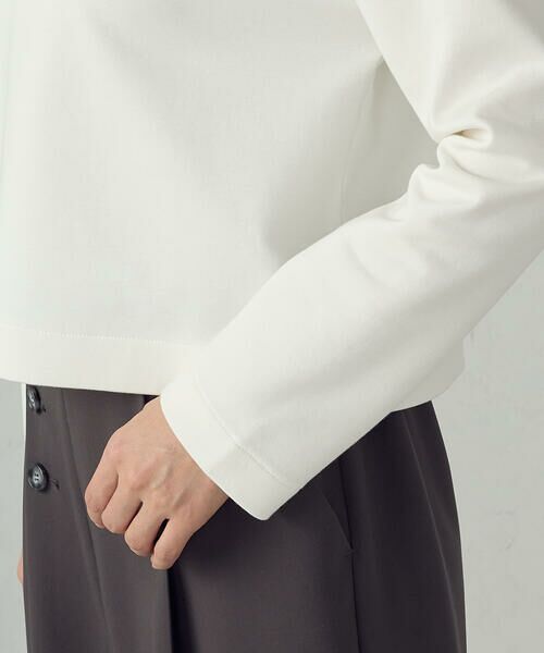 COMME CA ISM / コムサイズム カットソー | クロップド丈 ロンT | 詳細10