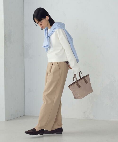 COMME CA ISM / コムサイズム カットソー | クロップド丈 ロンT | 詳細3