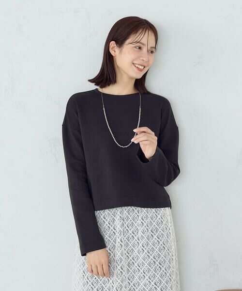 COMME CA ISM / コムサイズム カットソー | クロップド丈 ロンT | 詳細17