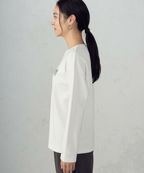 COMME CA ISM / コムサイズム カットソー | 【宮城舞さん着用】ロゴ ロンT | 詳細7