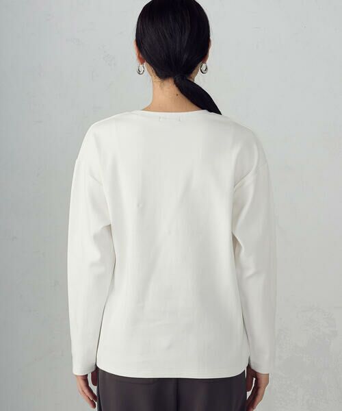 COMME CA ISM / コムサイズム カットソー | 【宮城舞さん着用】ロゴ ロンT | 詳細8