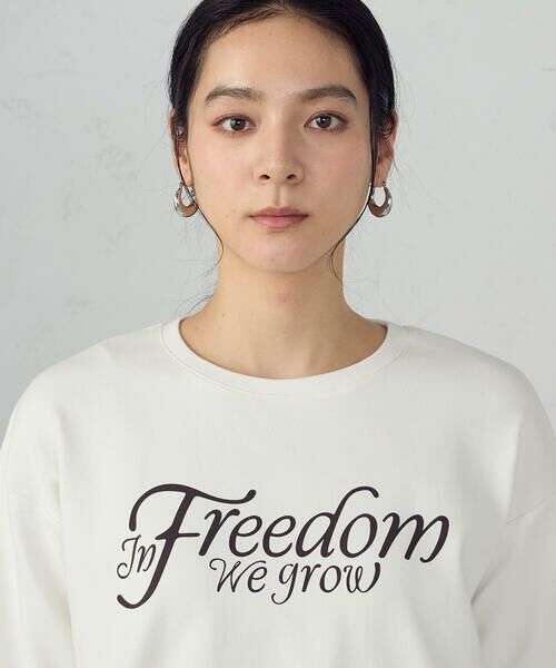 COMME CA ISM / コムサイズム カットソー | 【宮城舞さん着用】ロゴ ロンT | 詳細9