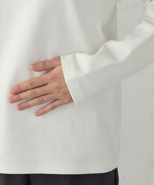 COMME CA ISM / コムサイズム カットソー | 【宮城舞さん着用】ロゴ ロンT | 詳細10