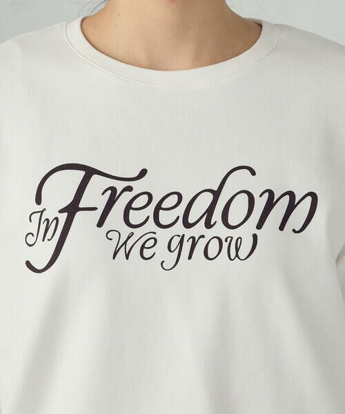 COMME CA ISM / コムサイズム カットソー | 【宮城舞さん着用】ロゴ ロンT | 詳細12