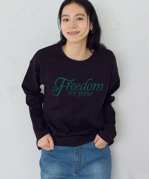 COMME CA ISM / コムサイズム カットソー | 【宮城舞さん着用】ロゴ ロンT | 詳細14