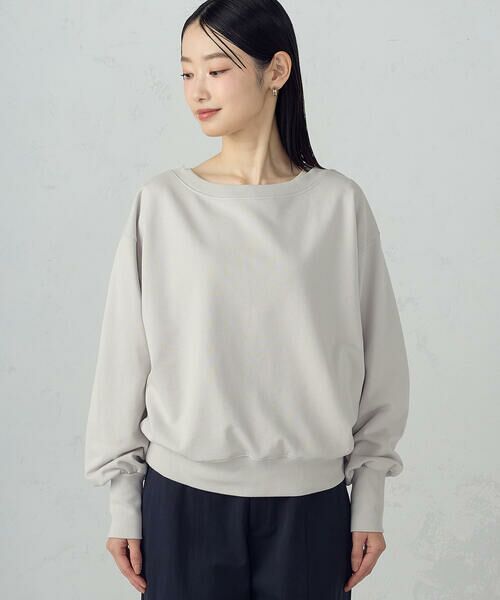 COMME CA ISM / コムサイズム カットソー | 2wayオフショル裏毛カットソー | 詳細6