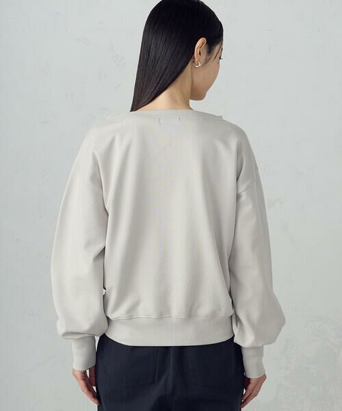 COMME CA ISM / コムサイズム カットソー | 2wayオフショル裏毛カットソー | 詳細8