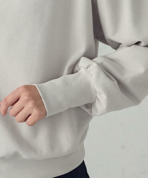 COMME CA ISM / コムサイズム カットソー | 2wayオフショル裏毛カットソー | 詳細10