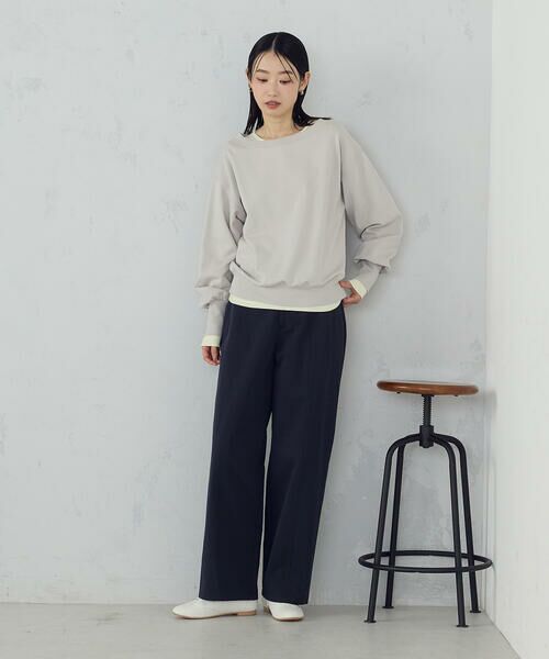 COMME CA ISM / コムサイズム カットソー | 2wayオフショル裏毛カットソー | 詳細2