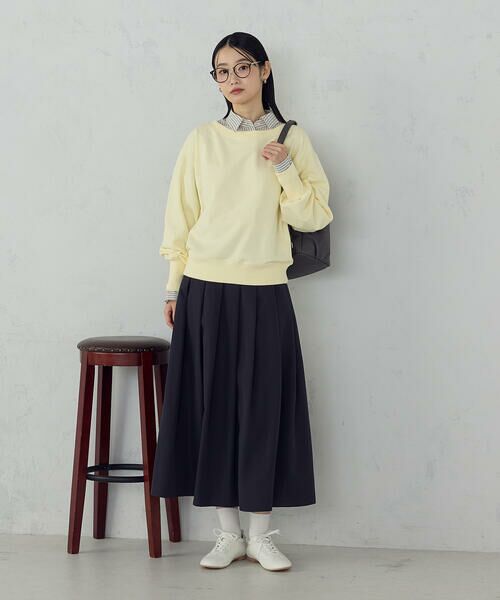 COMME CA ISM / コムサイズム カットソー | 2wayオフショル裏毛カットソー | 詳細20