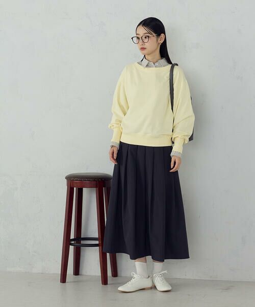 COMME CA ISM / コムサイズム カットソー | 2wayオフショル裏毛カットソー | 詳細21