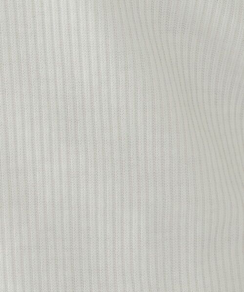 COMME CA ISM / コムサイズム カットソー | シアーテレコ ヘンリーネックカットソー | 詳細3