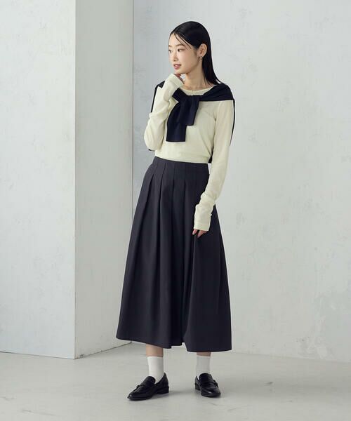 COMME CA ISM / コムサイズム カットソー | シアーテレコ ヘンリーネックカットソー | 詳細17