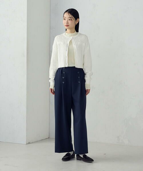 COMME CA ISM / コムサイズム カットソー | シアー テレコ ハイネックカットソー | 詳細16