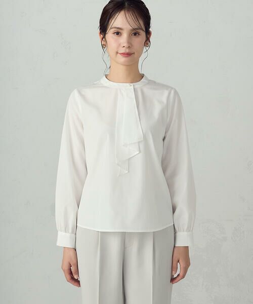 COMME CA ISM / コムサイズム シャツ・ブラウス | ボウタイ風 ブラウス | 詳細6
