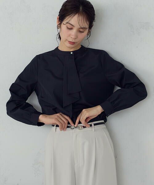 COMME CA ISM / コムサイズム シャツ・ブラウス | ボウタイ風 ブラウス | 詳細19