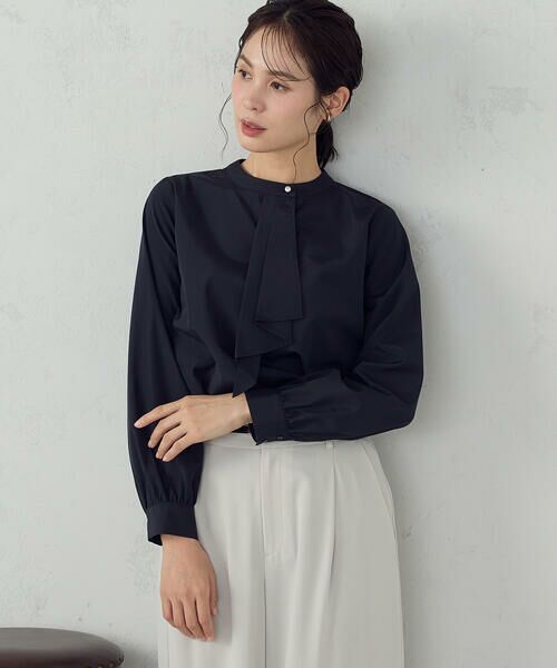 COMME CA ISM / コムサイズム シャツ・ブラウス | ボウタイ風 ブラウス | 詳細20