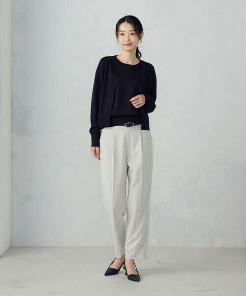 COMME CA ISM / コムサイズム カーディガン・ボレロ | 【UVカット・ウォッシャブル】ベーシック クルーネックカーディガン | 詳細8
