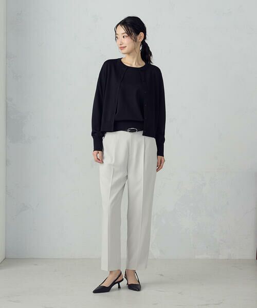 COMME CA ISM / コムサイズム カーディガン・ボレロ | 【UVカット・ウォッシャブル】ベーシック クルーネックカーディガン | 詳細6