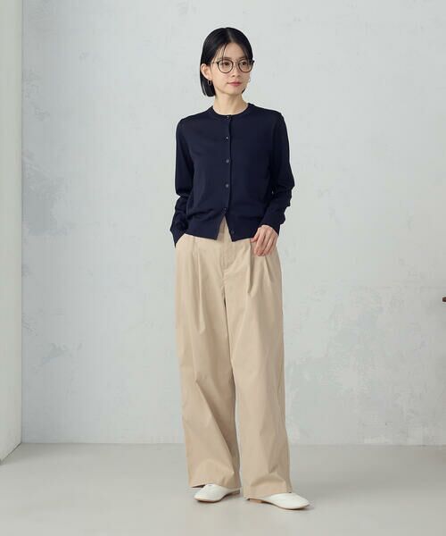 COMME CA ISM / コムサイズム カーディガン・ボレロ | 【UVカット・ウォッシャブル】ベーシック クルーネックカーディガン | 詳細13