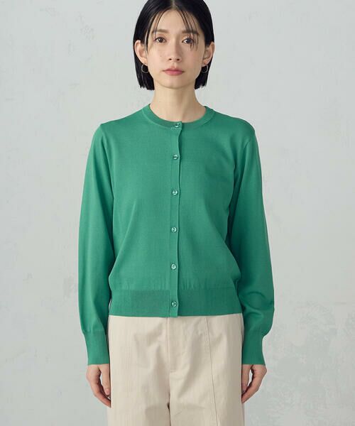 COMME CA ISM / コムサイズム カーディガン・ボレロ | 【UVカット・ウォッシャブル】ベーシック クルーネックカーディガン | 詳細20