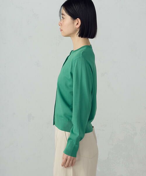 COMME CA ISM / コムサイズム カーディガン・ボレロ | 【UVカット・ウォッシャブル】ベーシック クルーネックカーディガン | 詳細21