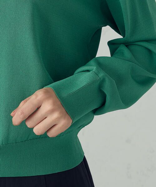 COMME CA ISM / コムサイズム ニット・セーター | 【UVカット・ウォッシャブル】ベーシック 2WAYネックニット | 詳細30