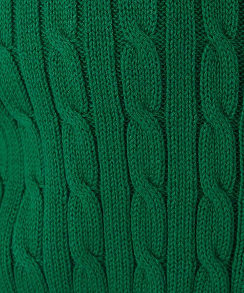 COMME CA ISM / コムサイズム カーディガン・ボレロ | ケーブルクルーネックカーディガン | 詳細19