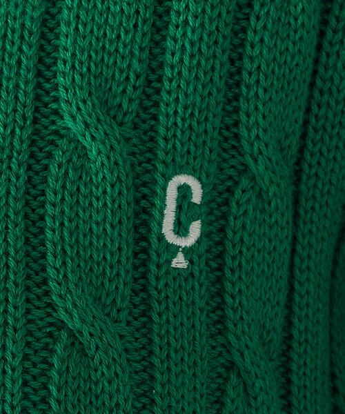 COMME CA ISM / コムサイズム ニット・セーター | ワンポイント刺繍ケーブルニット | 詳細19