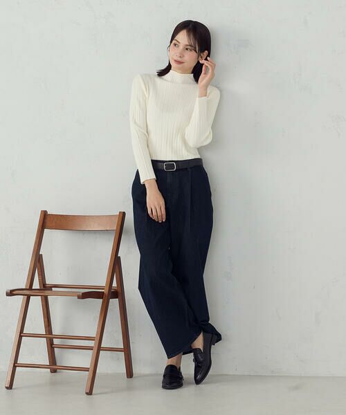 COMME CA ISM / コムサイズム ニット・セーター | ベーシック ランダムリブニット | 詳細3