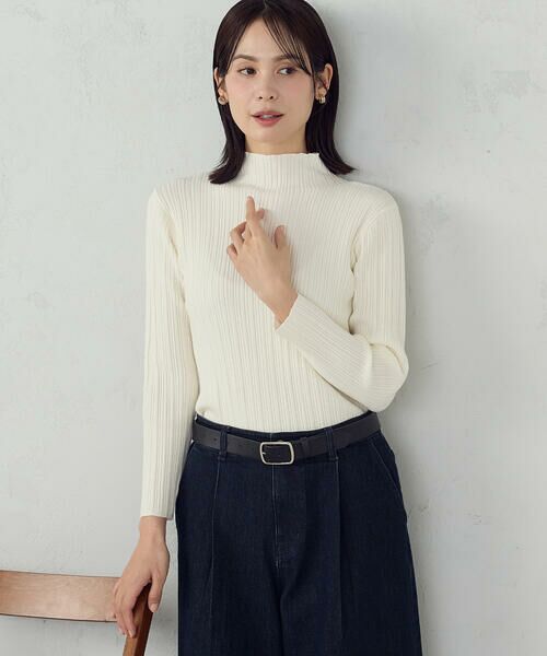 COMME CA ISM / コムサイズム ニット・セーター | ベーシック ランダムリブニット | 詳細6