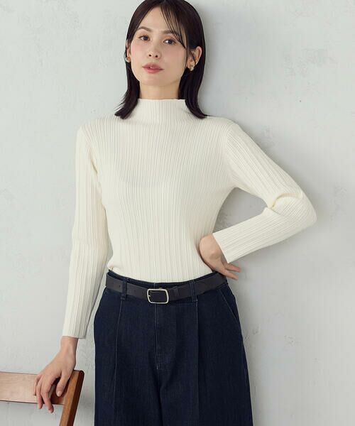 COMME CA ISM / コムサイズム ニット・セーター | ベーシック ランダムリブニット | 詳細7